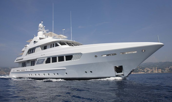 M/Y Kathleen Anne Charter in the Med