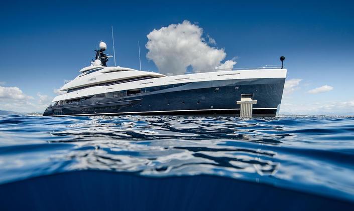 Charter fleet welcomes 75m superyacht M’BRACE to its ranks