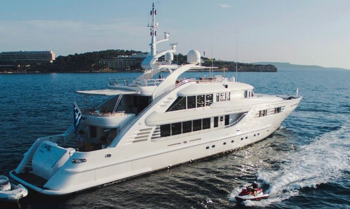 Special Mykonos charter deal offered on board M/Y OASIS