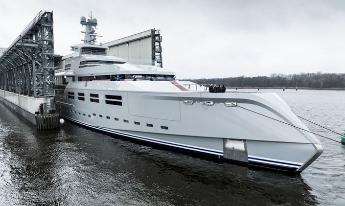 Watch: Official launch video of Lürssen yacht NORN