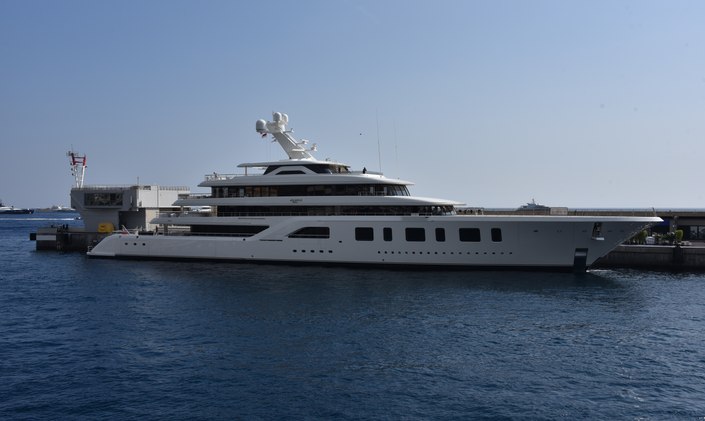 92m M/Y AQUARIUS joins the MYS 2018 line-up