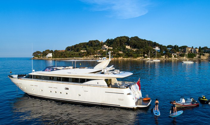 Last-minute availability for Mediterranean yacht charter with 29m motor yacht TALILA