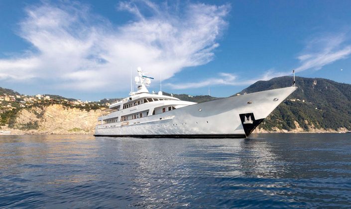 Yacht charters in Greece now available with 61m superyacht ITOTO
