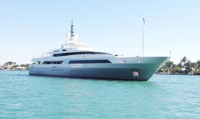 M/Y VICKY available for charter at the Monaco Grand Prix