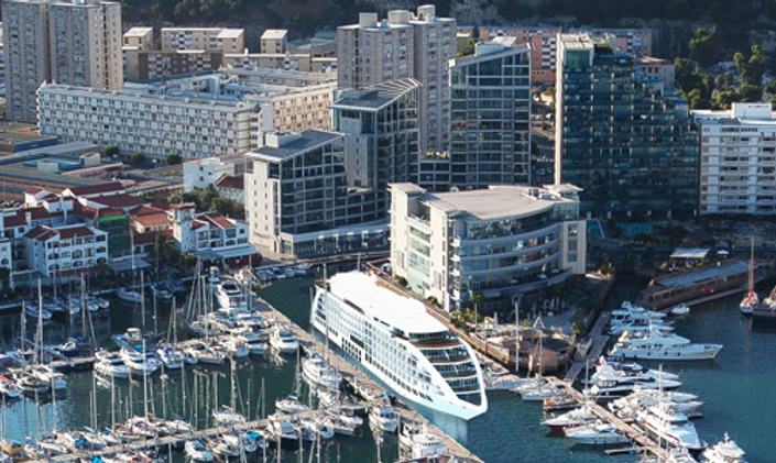 Gibralatar’s ‘Sunborn Yacht Hotel’