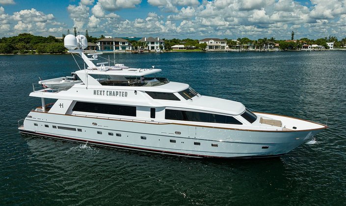 Bahamas yacht charter fleet welcomes 30m Hargrave motor yacht NEXT CHAPTER