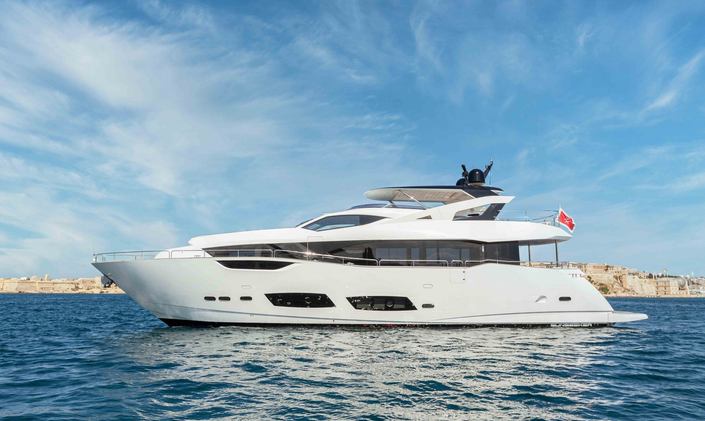 NEW EDGE: 28m Sunseeker yacht now available for Turkey yacht charters 