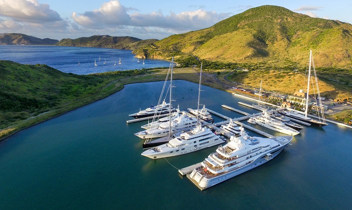 St Kitts harbour opens six new large superyacht berths