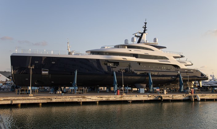 Benetti launches 66m superyacht ZAZOU