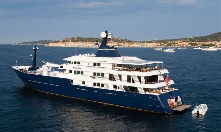 Italian Riviera charter special: last-minute availability for 63m explorer yacht FORCE BLUE