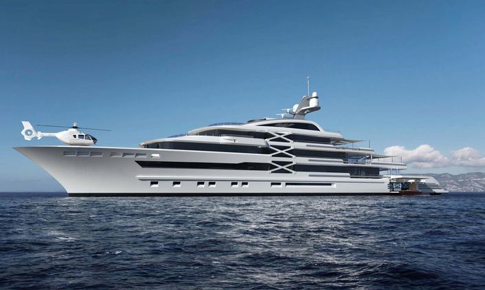 Take a peek inside Golden Yachts’ iconic PROJECT X 