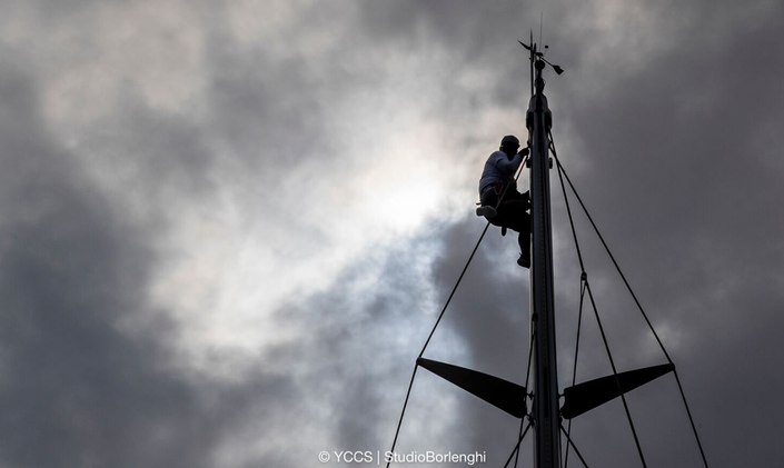 Video: No wind halts day 2 of Loro Piana Regatta