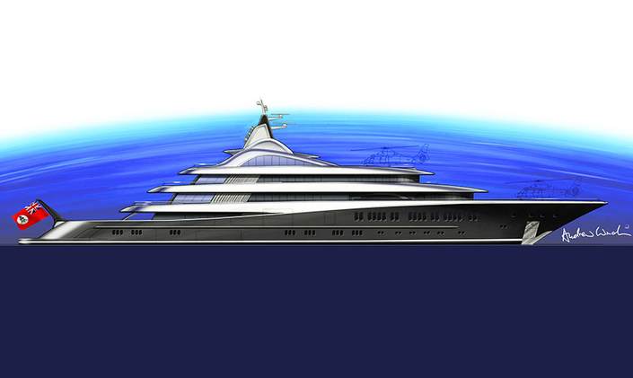 Lurssen M/Y TIS launches and we are surprised by how she looks...