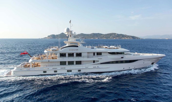 Special offer for luxury charters aboard KAMALAYA