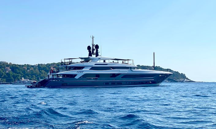 Standout yachts at anchor at the Monaco Yacht Show 2021