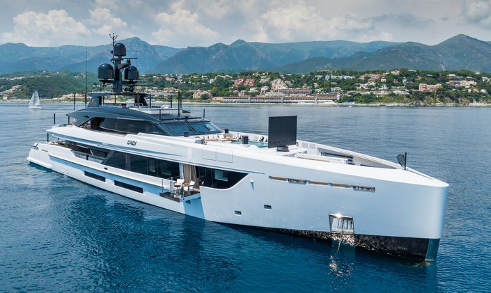 Tankoa delivers 50m superyacht GREY to her owner