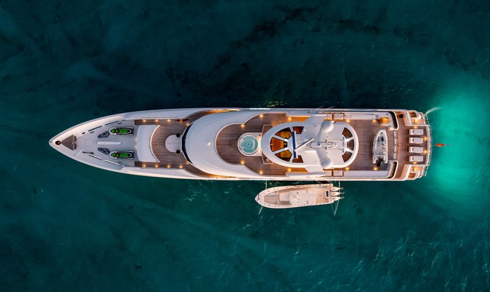 50m yacht NEENAH opens for luxury charters in the Bahamas