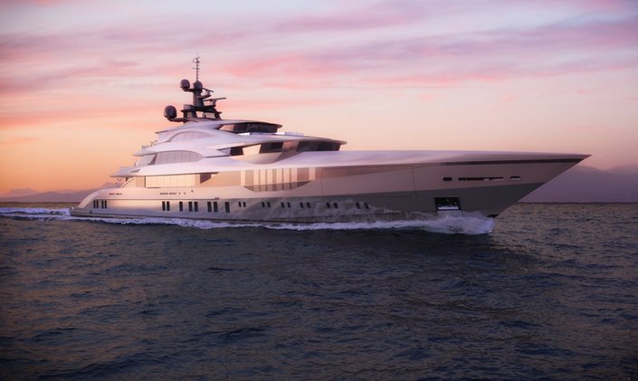 80m Bilgin superyacht LEONA hits the water