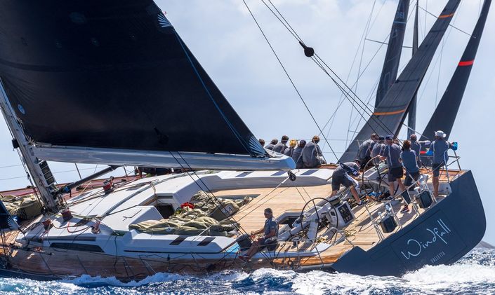 S/Y WINDFALL wins class at Les Voiles de Saint Barth