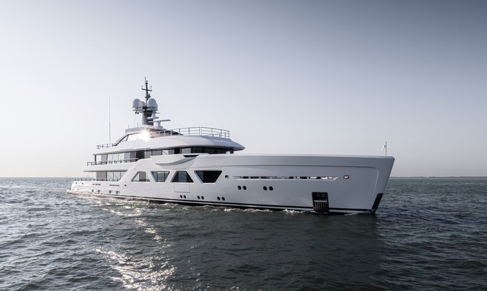 Latest Amels 60 embarks on sea trials