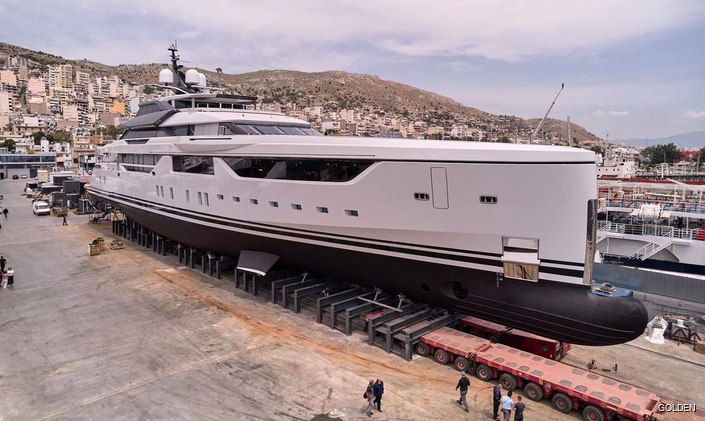 Golden Yachts announces the launch of new generation 78m superyacht O’REA 