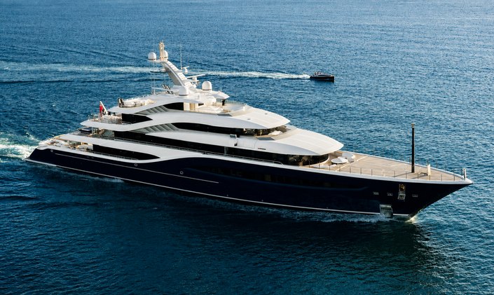 Turquoise Yachts Delivers 88m Charter Yacht ANGELIQUE as the Largest Yacht Ever Built in Turkey