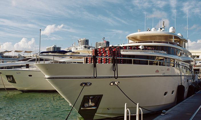 M/Y ‘Julia Dorothy’ Hosts Air Jordan 1 Pop-Up At Art Basel