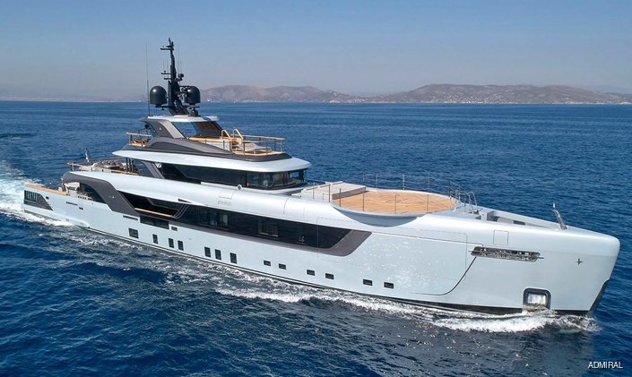 Award-winning superyacht GECO opens September Greece yacht charter availability from Athens