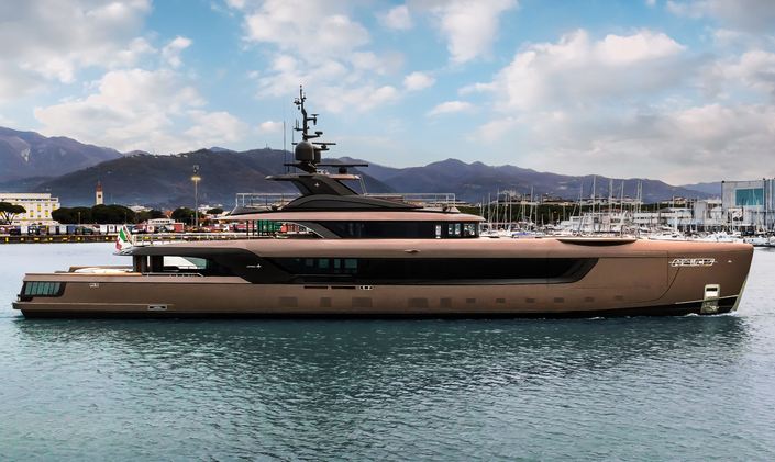 The Italian Sea Group Announce Successful Delivery of 55M Superyacht Charter RAJA²