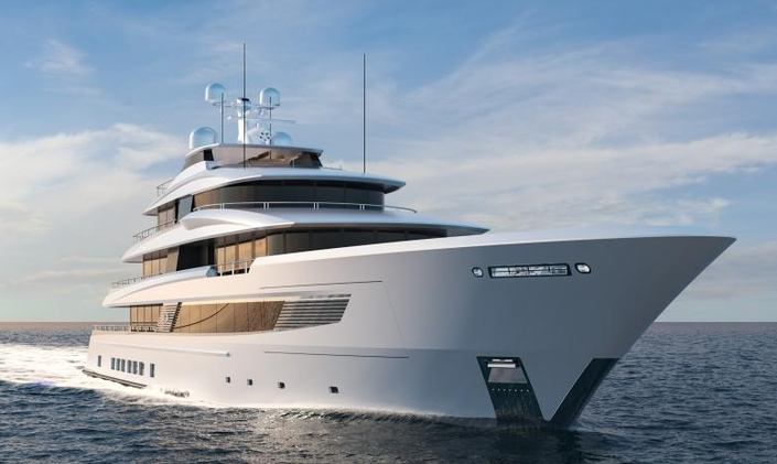 Hakvoort successfully launch 61m superyacht Project Asia