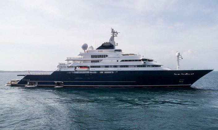 126M Lürssen superyacht OCTOPUS rejoins yacht charter fleet following nine-month refit