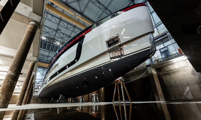 60m superyacht ULTRA G marks Heesen’s first yacht launch for 2023