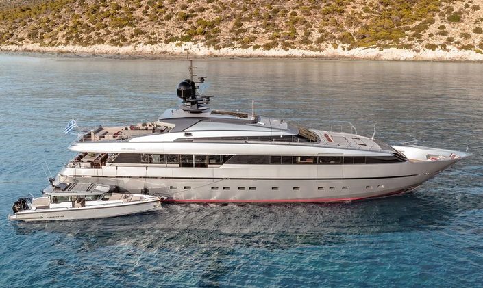 Superyacht NAIA offers special rate for 8-day Greece yacht charters