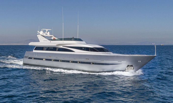 Admiral yacht charter ANDILIS joins Greece yacht charter market