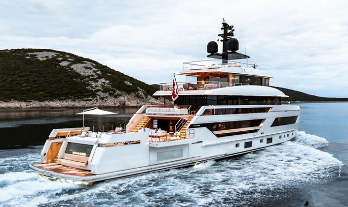 Superyacht LA LA LAND opens winter 2026/2027 Caribbean yacht charter bookings