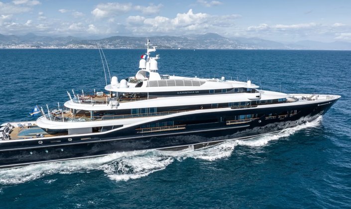 New Horizons for CARINTHIA VII: From Private Superyacht to Luxury Charter Yacht 