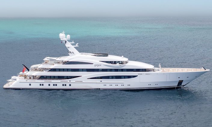 85m Charter Yacht GIGIA Set for Show Debut at the 2026 MYBA Charter Show