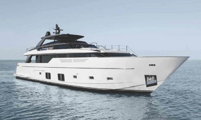 Discover the allure of a Mykonos yacht charter aboard 32M motor yacht MARY