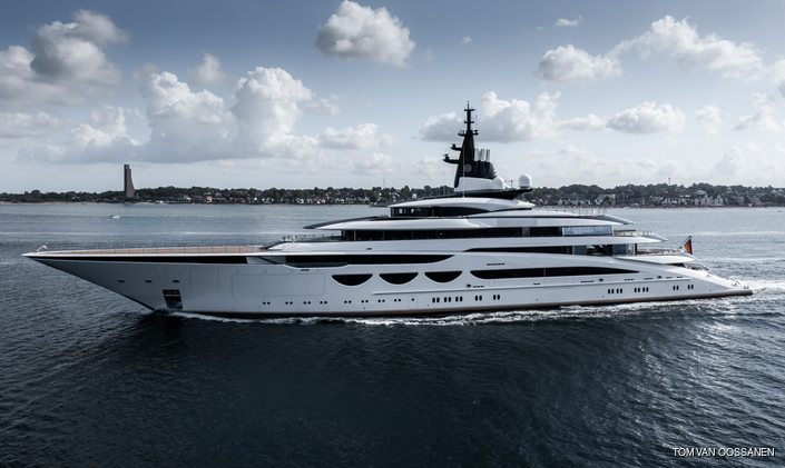 Join iconic superyacht AHPO on a 2024 Mediterranean yacht charter 