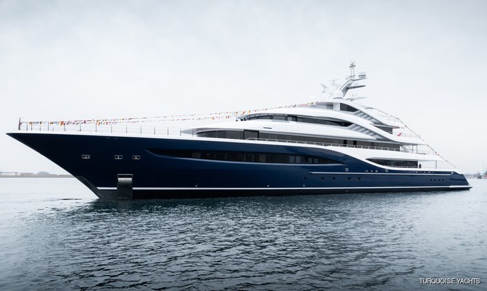 87m Superyacht ANGELIQUE Launched as Turkey’s Largest Yacht to Date, Opens Early Charter Enquiries