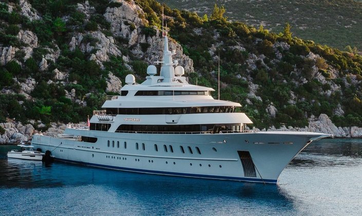 Superyacht VICTORIOUS opens extended Mediterranean yacht charter program with books open until April 2028