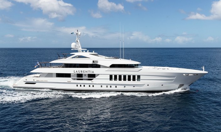 New Heesen M/Y LAURENTIA joins charter market