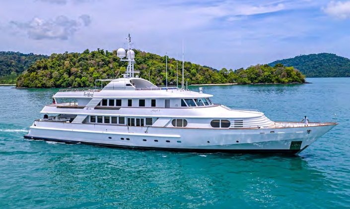 48M Charter yacht AZUL V steals the spotlight in TV show Tempting Fortune