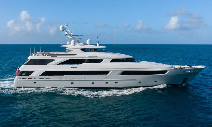 Back on the charter market: Superyacht rental VICTORIA DEL MAR opens books for Mediterranean yacht charters following refit