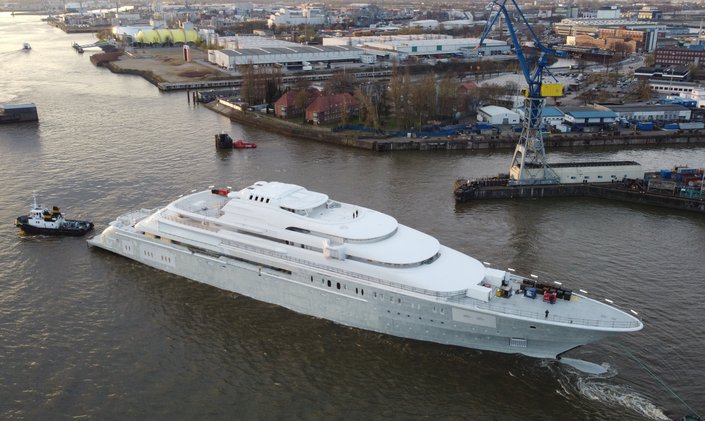 EXCLUSIVE: Lürssen's 146m superyacht Project Opera breaks cover