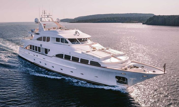 Benetti yacht rental OAK announces availability for Athens yacht charters