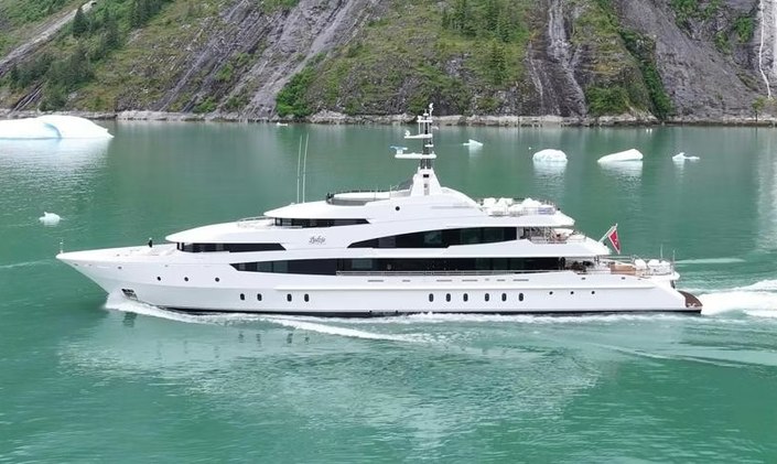 Oceanco Superyacht LUDZIE Now Available for Charter in Caribbean and Mediterranean