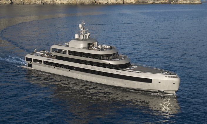 72M Admiral Superyacht GECO by Giorgio Armani Joins Mediterranean Charter Fleet 