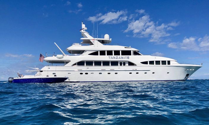 Westship M/Y TANZANITE joins Bahamas charter fleet