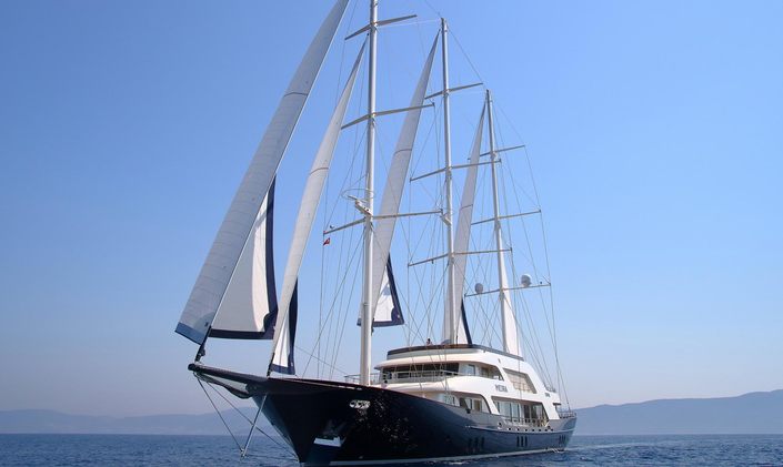 Motor sailer yacht MEIRA available for Greece charters